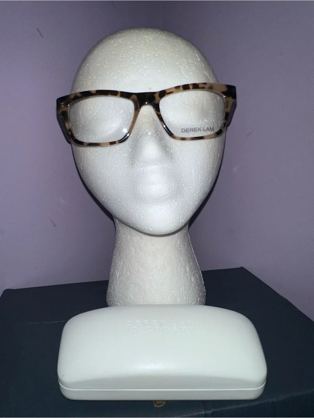 Derek Lam Tortoise Square Women's Eyeglass Frames - Brown Tortoise Pattern